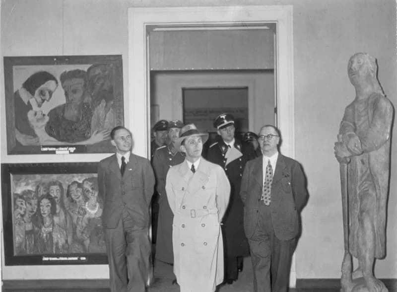 Emil Nolde - For documentary purposes the German Federal Archive often retained the original image captions, which may be erroneous, biased, obsolete or politically extreme. Reichsminister Dr. Goebbel