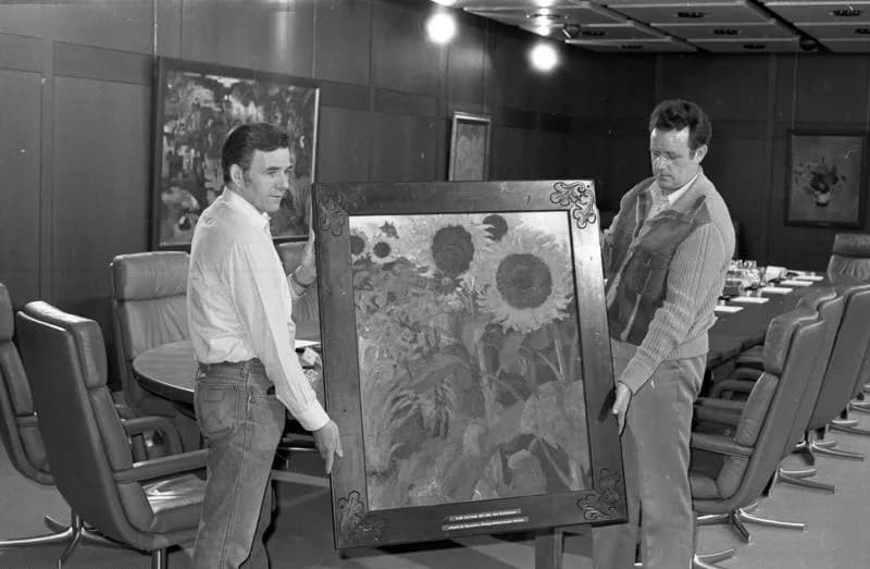Emil Nolde - For documentary purposes the German Federal Archive often retained the original image captions, which may be erroneous, biased, obsolete or politically extreme. Emil Noldes Bild Hohe Sonn