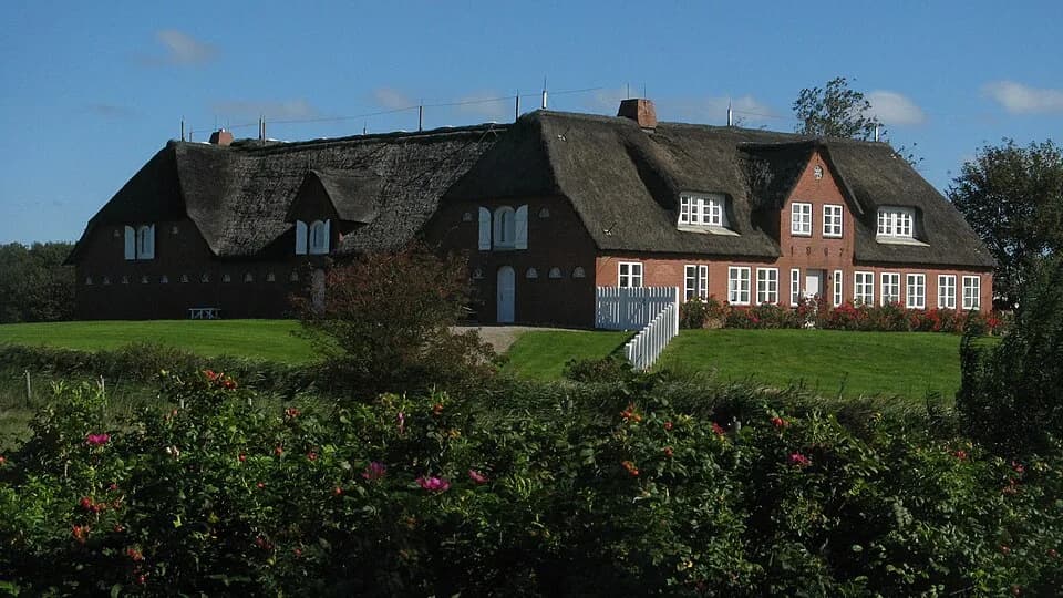 Emil Nolde - Vierseithof, former house of painter Emil Nolde in North Frisia