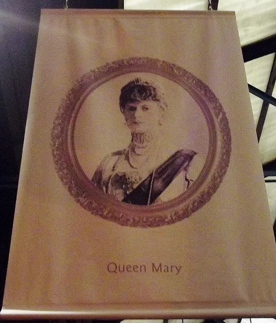 Mary of Teck - Mary of Teck (Victoria Mary Augusta Louise Olga Pauline Claudine Agnes; 26 May 1867 – 24 March 1953) was the queen consort of the United Kingdom and the British Dominions, and Empress o