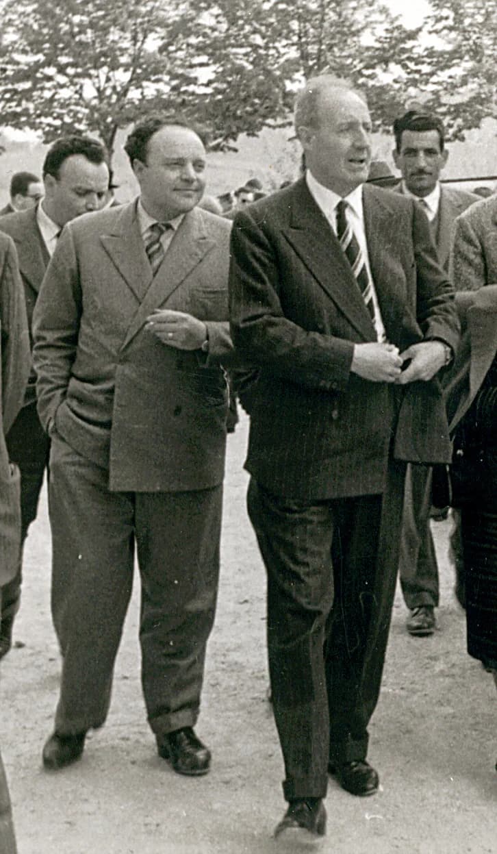 Giuseppe Saragat - RENATO BACCHINI E GIUSEPPE SARAGAT