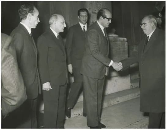 Giuseppe Saragat - Auguri di fine anno del presidente della Repubblica Giuseppe Saragat alla Camera dei Deputati