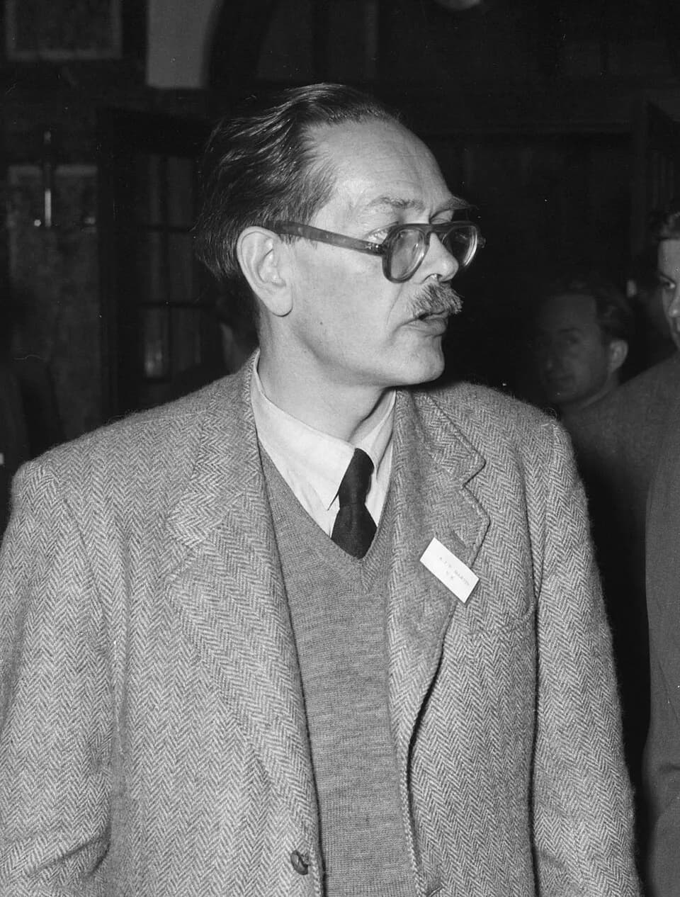 Archer John Porter Martin - Britse nobelprijswinnaar Dr. A. J. P. Murtin in Amsterdam