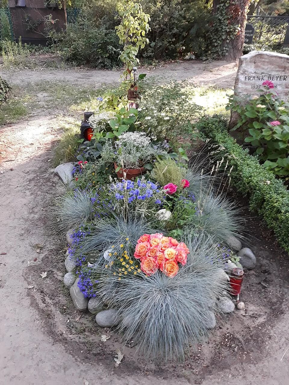 Otto Sander - Das Grab des deutschen Schauspielers Otto Sander auf dem Dorotheenstädtischen Friedhof in Berlin.
