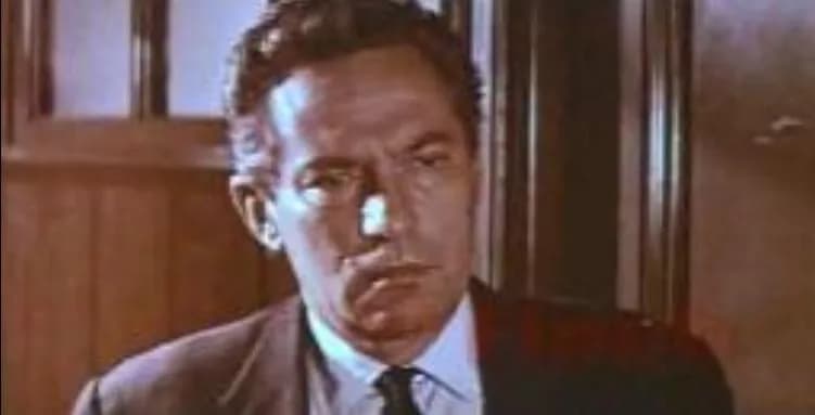 Peter Finch - Cropped screenshot of Peter Finch from the trailer for the film I Thank a Fool