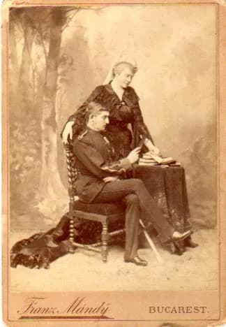 Elisabeth of Wied - Franz Mandy - Regele Carol I şi Regina Elisabeta