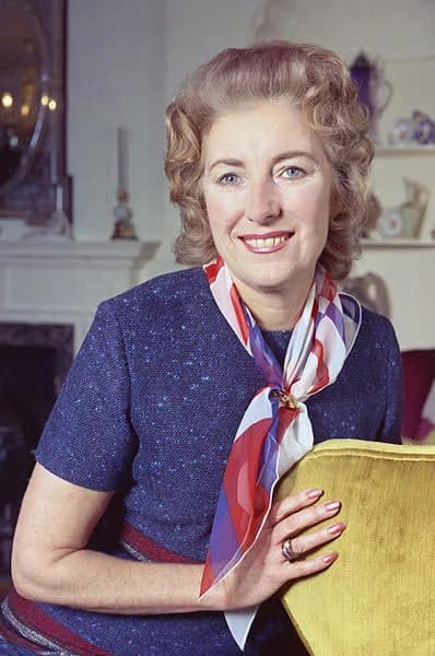 Vera Lynn - Dame Vera Lynn at home in Sussex England