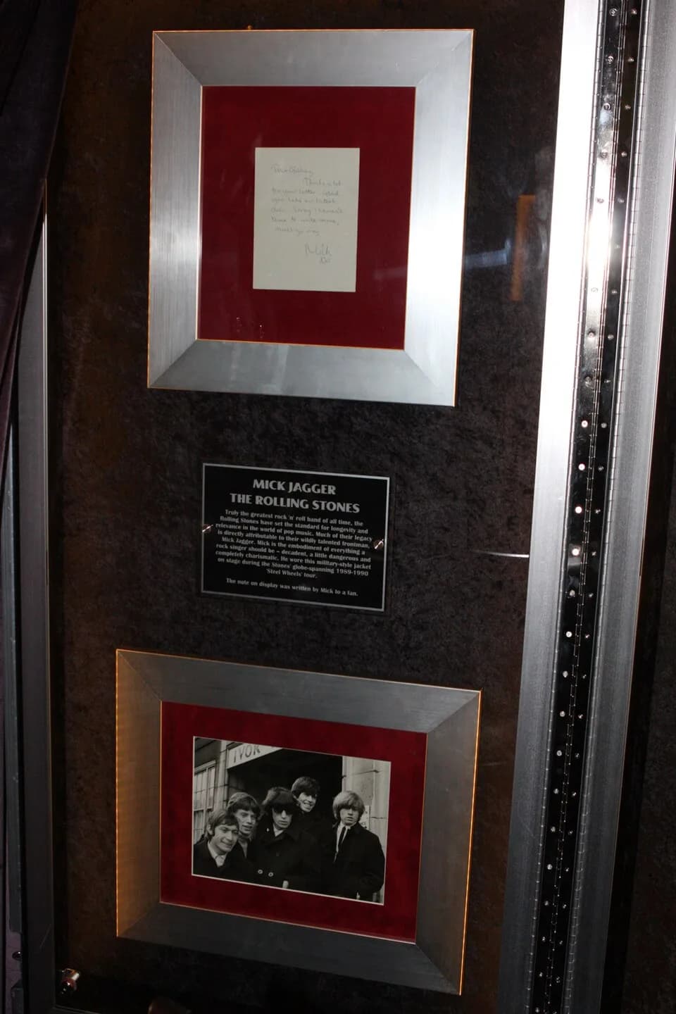 Charlie Watts - *EXCLUSIVE MEDIA PREVIEW DAY*
Surfers Paradise &amp; Sydney, Australia, 8 April, 2013 – 
Hard Rock Cafe Australia gives fans an up-close look at pieces of history from music superstars