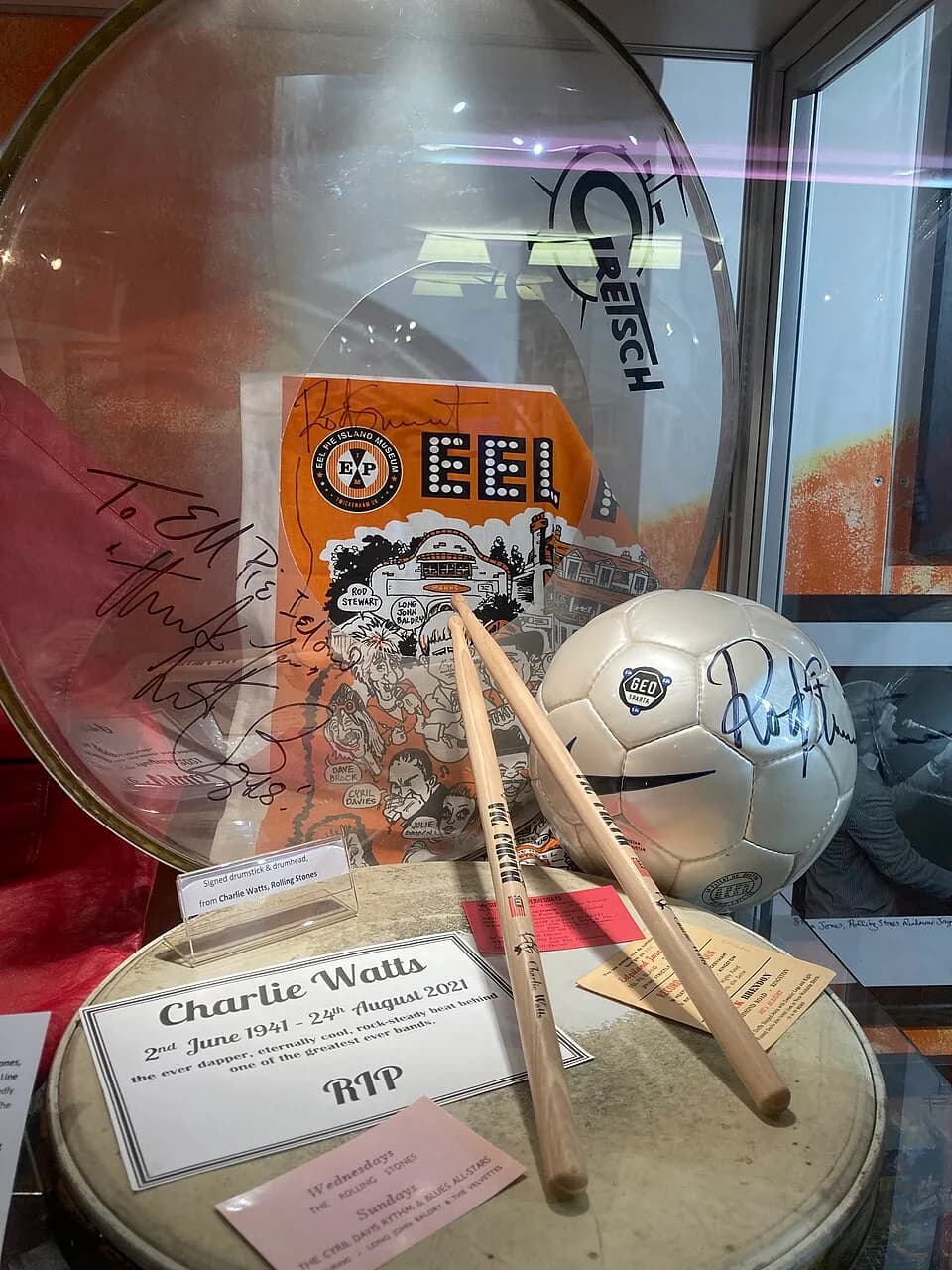 Charlie Watts - Eel Pie Island Museum
