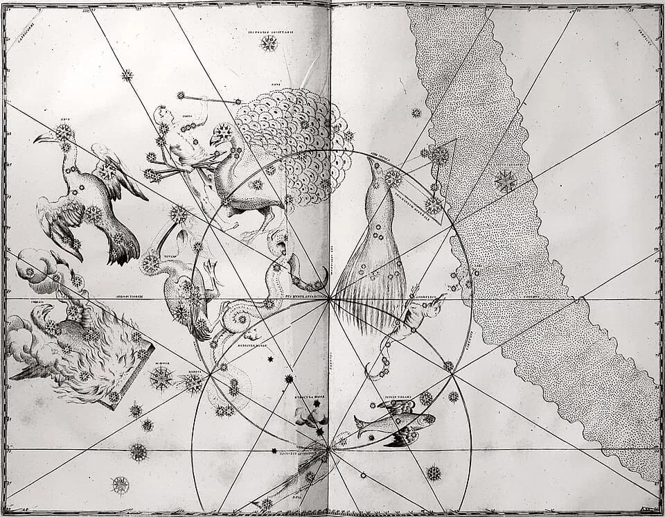 Johann Bayer - Bayer-1661-Uranometria-Leaf 49-Southern Constellations.jpeg