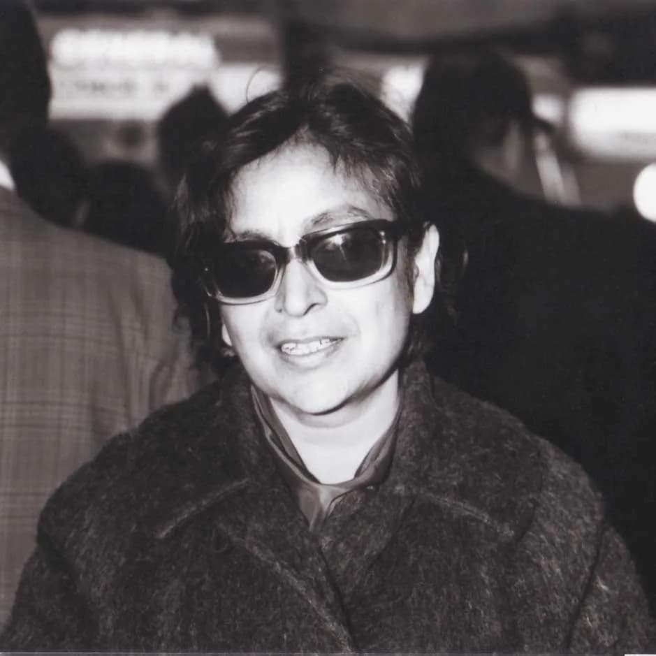 Amrita Pritam - Amrita Pritam (1919-2005) Heathrow Airport London. c 1971
