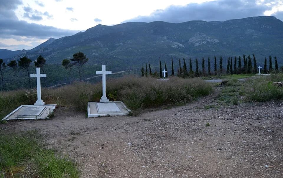 Paul of Greece - Tatoi Royal Cemetery on 2023-05-29