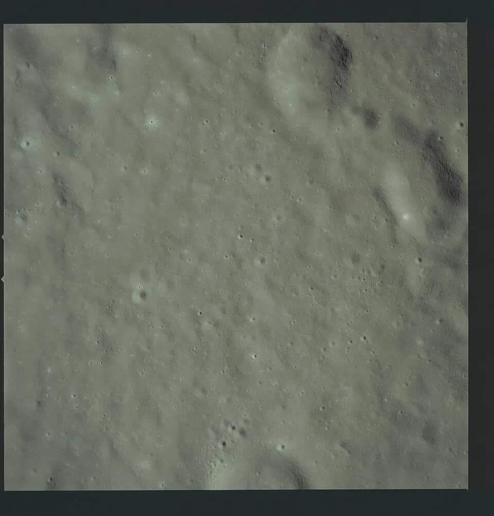 Fritz Zwicky - Apollo 17 Hasselblad image from film magazine 149/KK - Lunar Orbit, LM Rendezvous