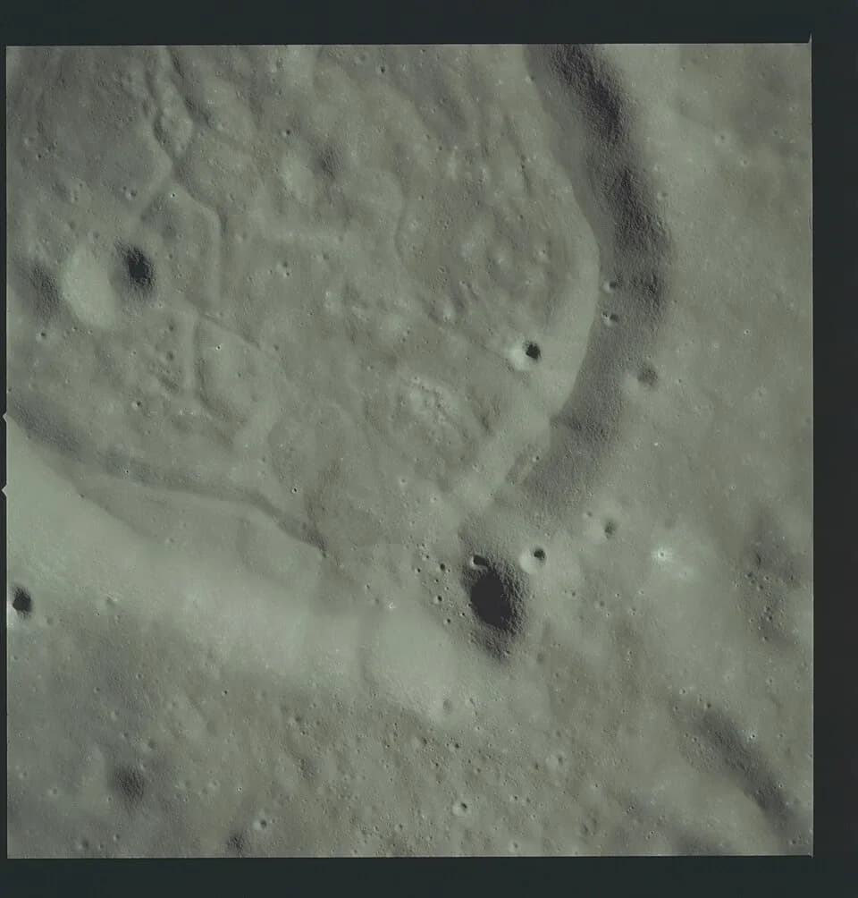 Fritz Zwicky - Apollo 17 Hasselblad image from film magazine 149/KK - Lunar Orbit, LM Rendezvous