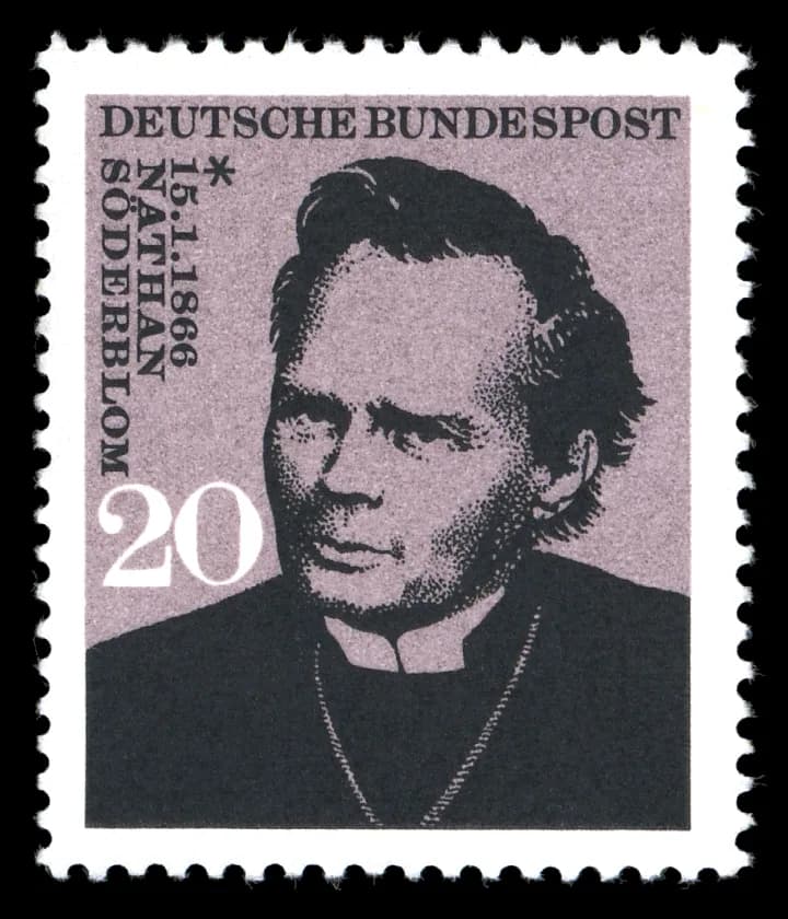 Nathan Söderblom - Stamps of Germany (BRD) 1966, MiNr 504.jpg