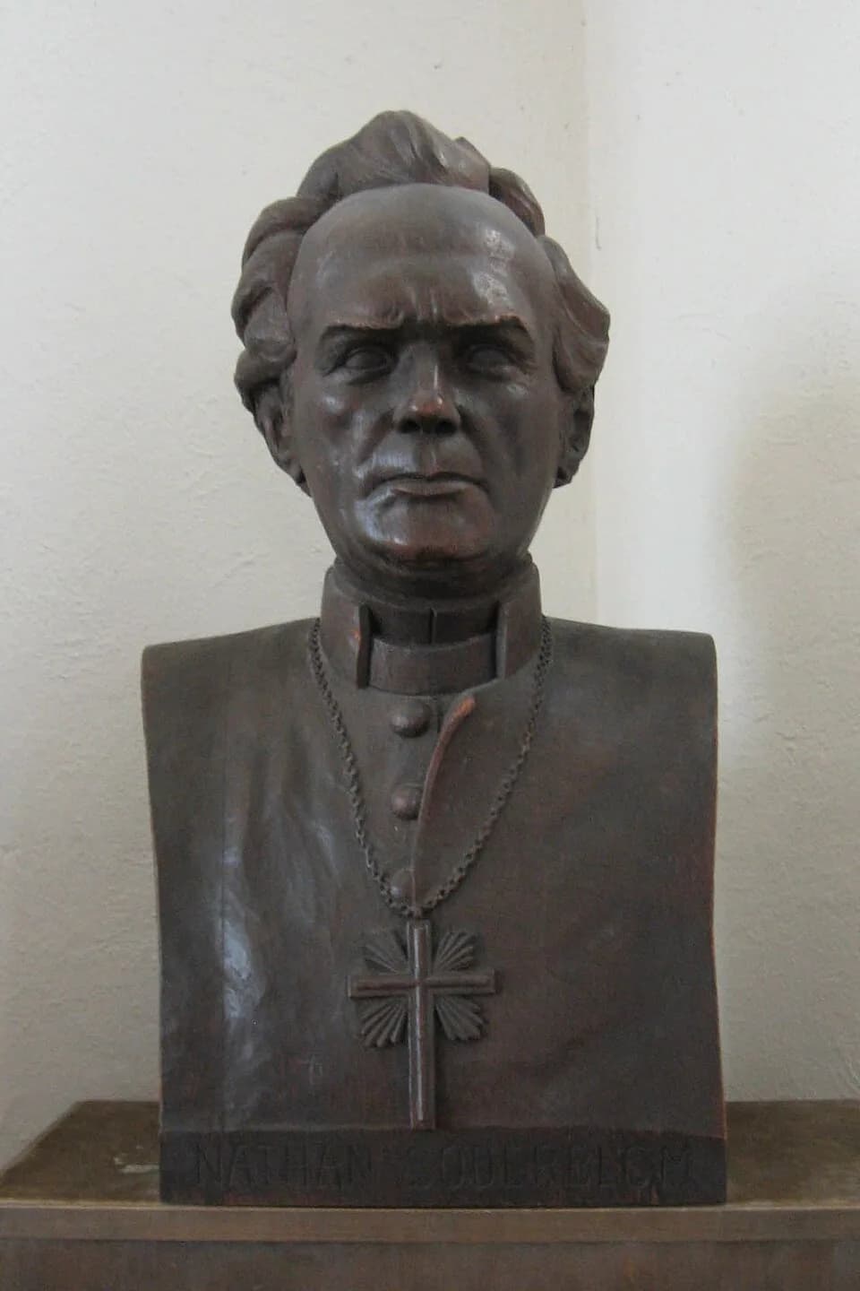 Nathan Söderblom - Bust of Nathan Söderblom, (15 January 1866 – 12 July 1931), Swedish clergyman, Archbishop of Uppsala in the Church of Sweden, and recipient of the 1930 Nobel Peace Prize. Bust place