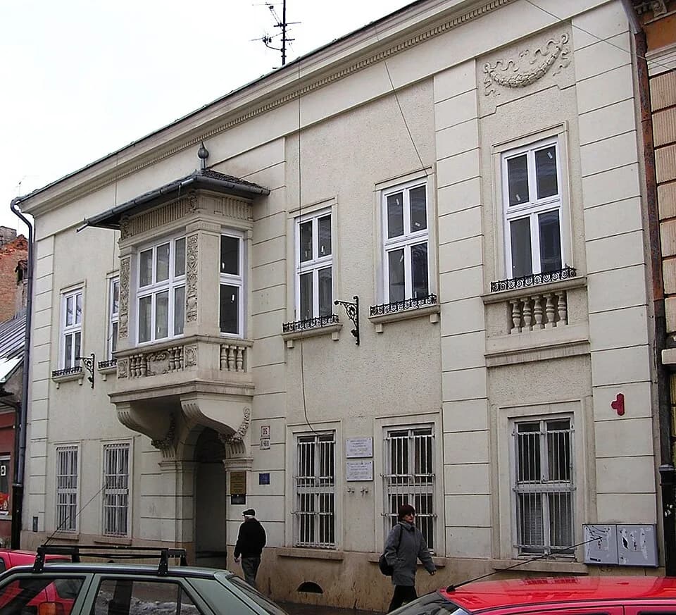 Sándor Márai - This media shows the protected monument with the number 802-3622/0 CHMSK/802-3622/0,CHMSK/802-3622(other) in the Slovak Republic.