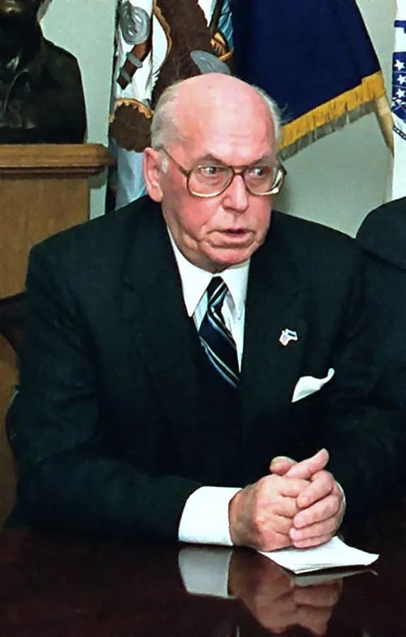 Lennart Meri - Lennart Meri, President of Estonia, during a visit to the Pentagon on January 15, 1998.