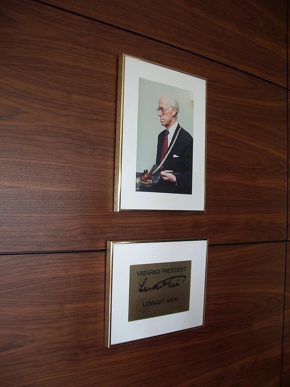 Lennart Meri - In a Lennart Meri suite, Rannahotell, Pärnu