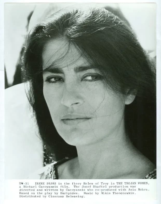 Irene Papas - Publicity still of Irene Papas for film The Trojan Women (1971)