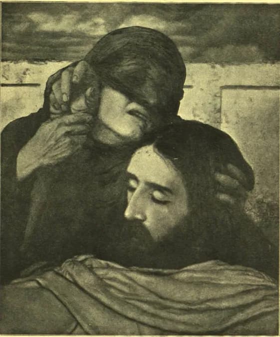 Arnold Böcklin - Mater Dolorosa