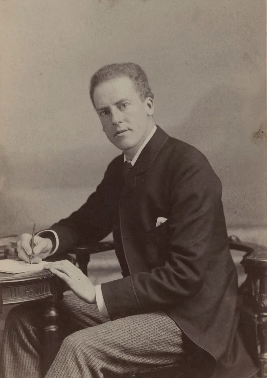 Karl Pearson - Portrait of Karl Pearson, 1890.