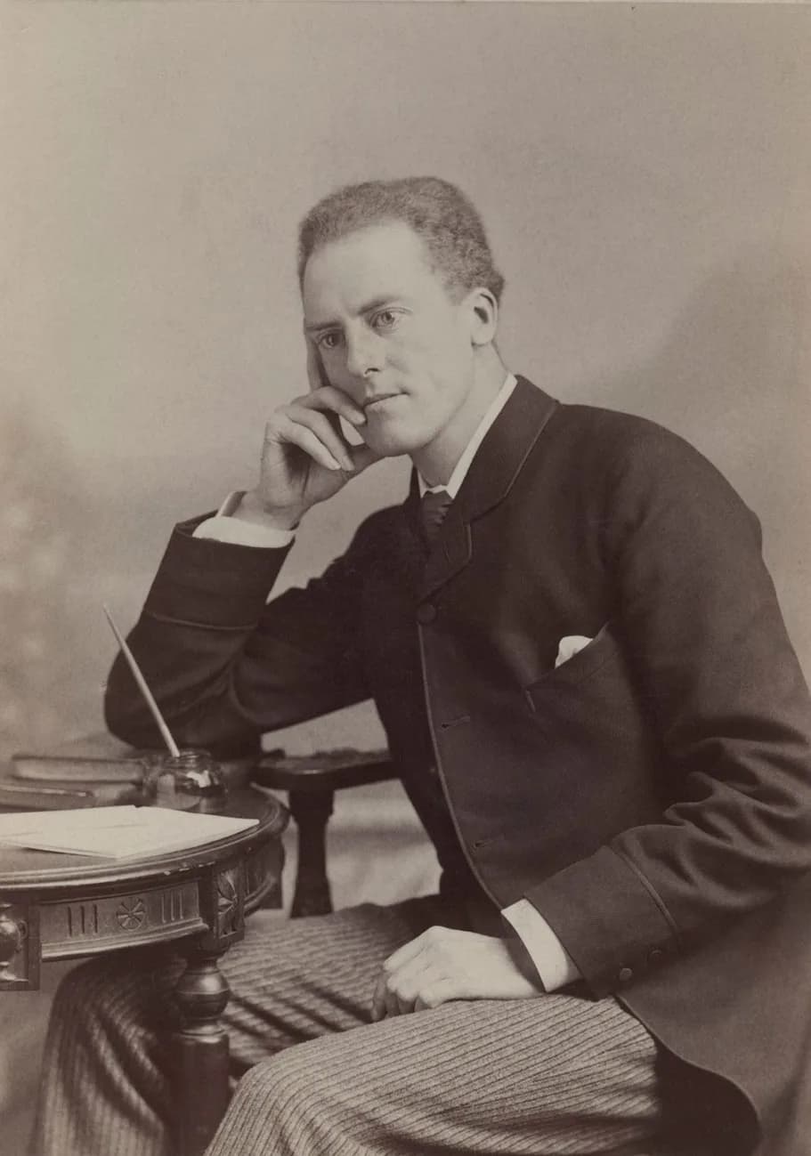 Karl Pearson - Picture of Karl Pearson, 1890.