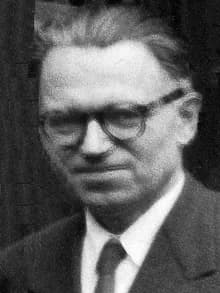Gerhard Herzberg - Physicist Gerhard Herzberg, 1952 at London