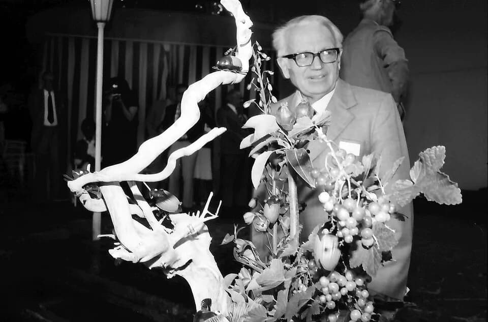 Gerhard Herzberg - 30. Tagung 1980 Chemiker; Maikäferrede: Gerhard Herzberg