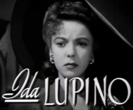 Ida Lupino - Cropped screenshot of Ida Lupino from the trailer for the film The Hard Way