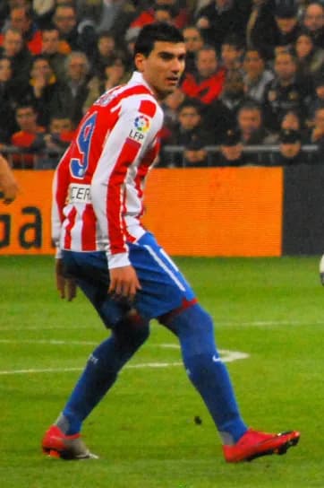 José Antonio Reyes - Spanish football player José Antonio Reyes while playing for Club Atlético de Madrid