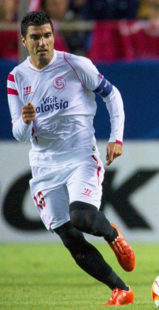 José Antonio Reyes - José Antonio Reyes playing for Sevilla in the 2014/15 UEFA Europa League 2014/2015 quarter finals against Zenit.
