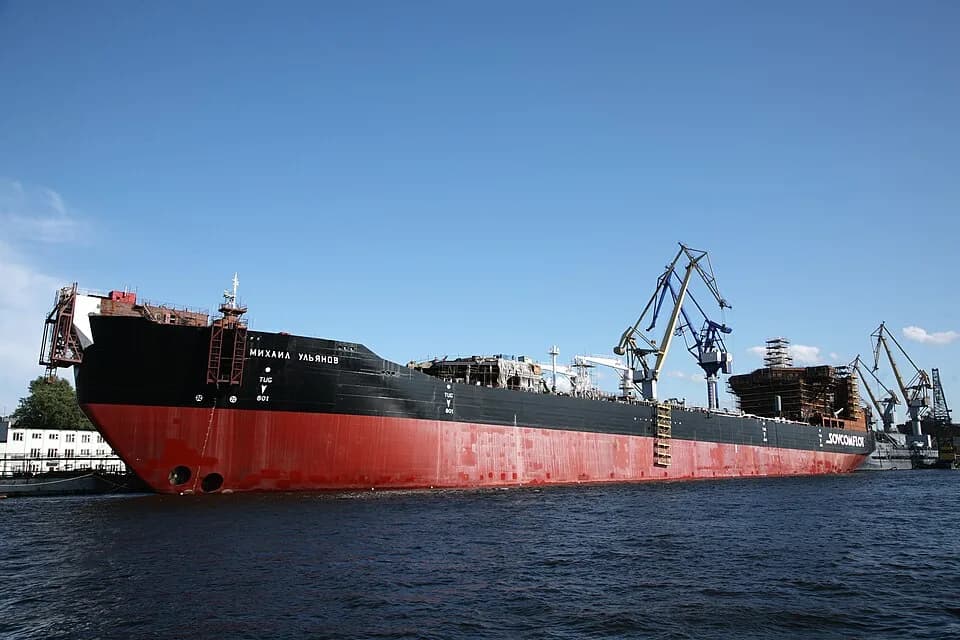 Mikhail Ulyanov - Russian-Finnish tanker Mikhail Ulianov