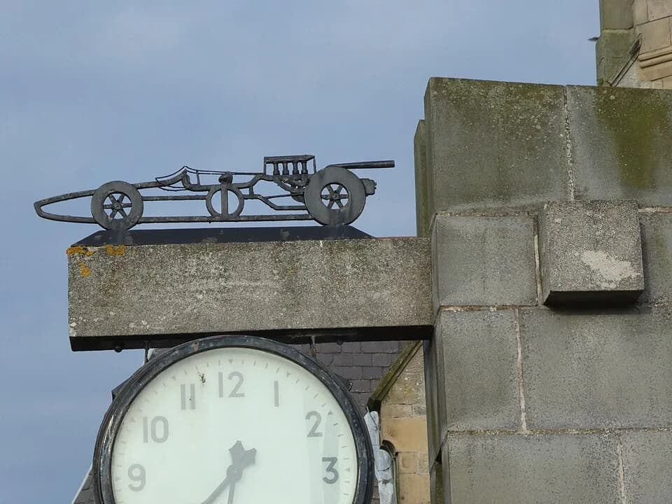 Jim Clark - Jim Clark clock car