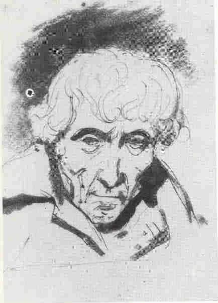 Luigi Cherubini - drawing from H.Vernet of Luigi Cherubini.