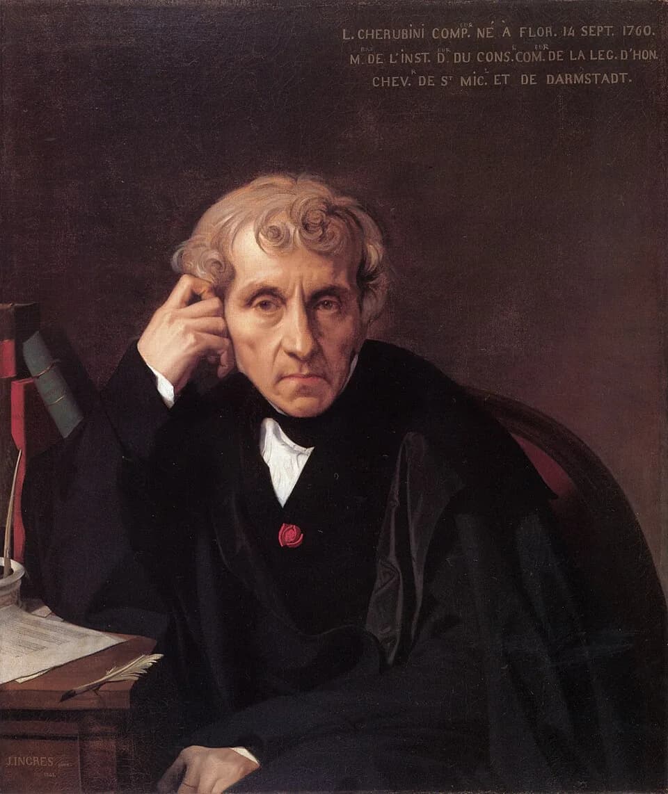 Luigi Cherubini - Jean auguste dominique ingres portrait of luigi cherubini.jpg
