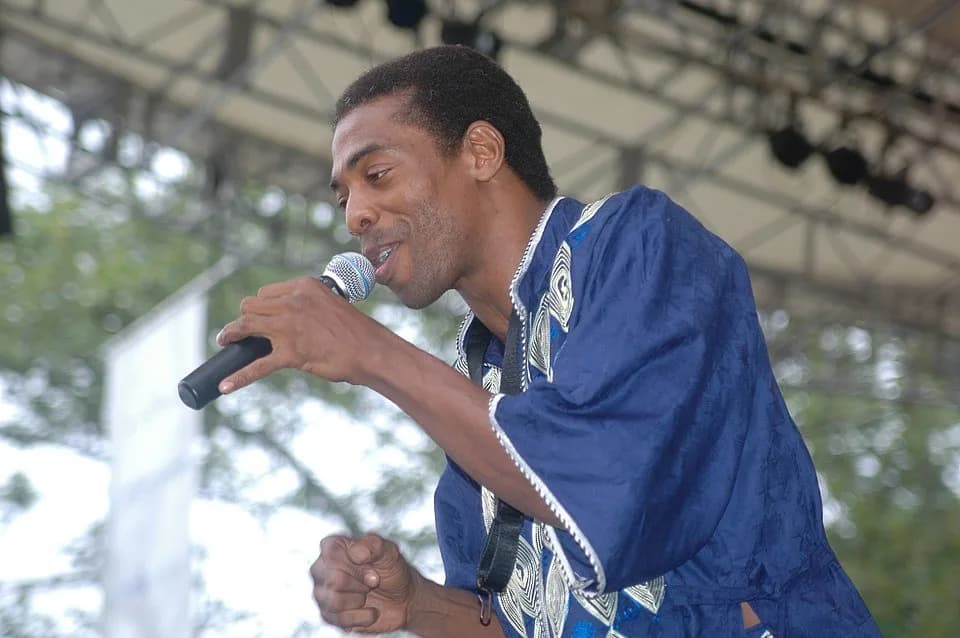 Fela Kuti - Photo of Femi Kuti performing