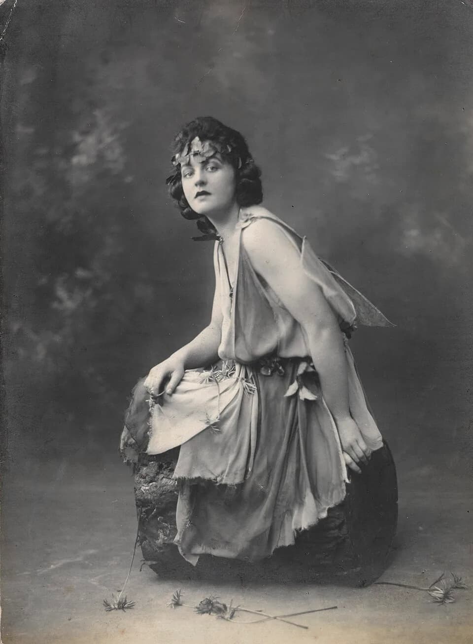 P. L. Travers - Portrait of P. L. Travers (author of Mary Poppins), 1924, family and personal photographs collected by P.L. Travers, ca 1891-1980, State Library of New South Wales PX*D 334 
According 