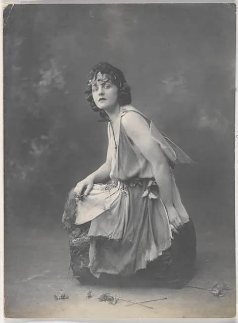 P. L. Travers - Format: Photograph
Notes: P.L. Travers (1899-1988) is an Australian author and journalist, best known for her series of children's books featuring nanny, Mary Poppins.  She began her c