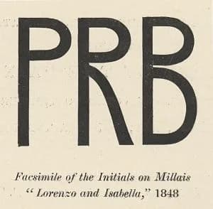 John Everett Millais - Acronym of Pre-Raphaelite Brotherhood
