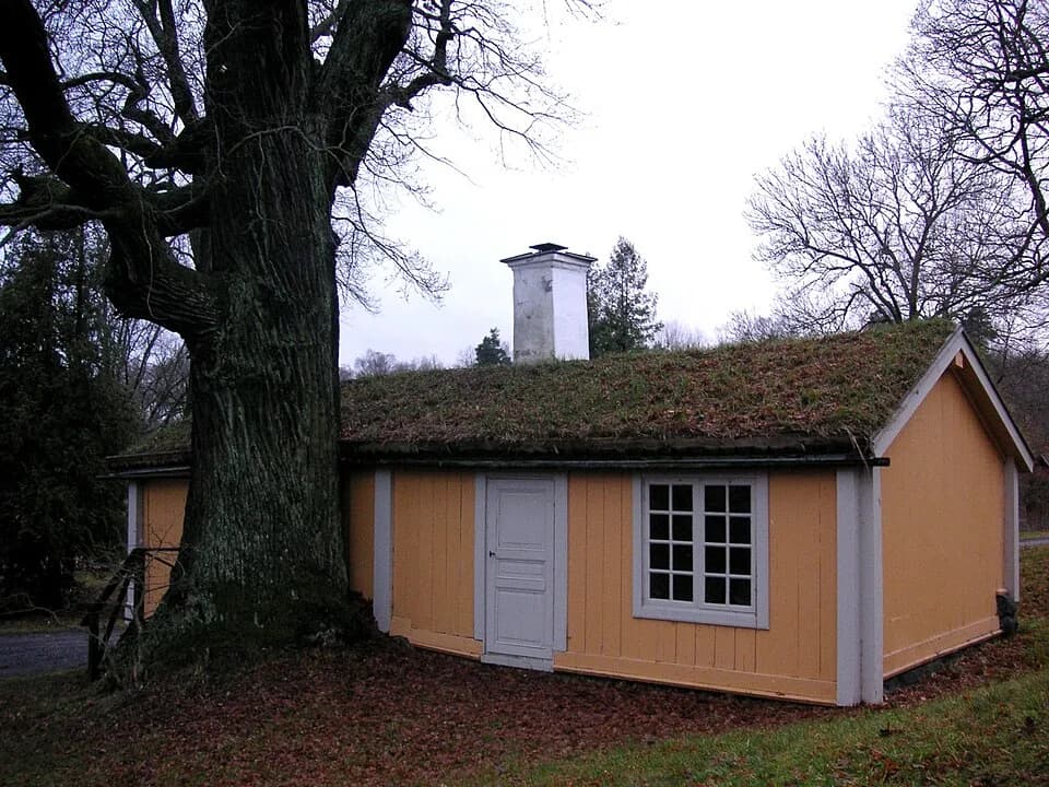 Charles XI of Sweden - Karl XI’s (Charles XI of Sweden) fishing cottage on Norra Djurgården from 1680, Ekoparkens oldest building