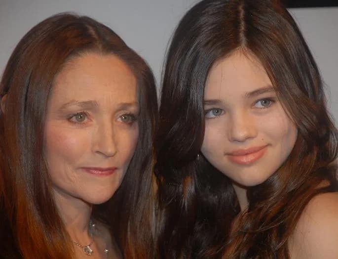 Olivia Hussey - Actress Olivia Hussey and her daughter India Eisley, at the Cinema City Film Festival