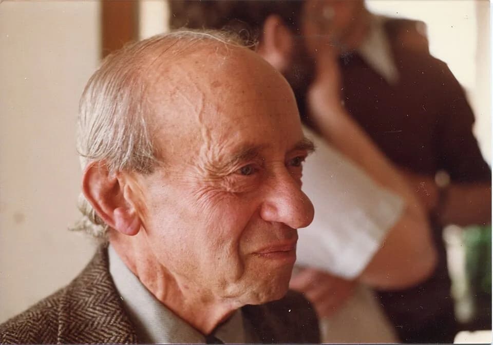 Alfred Tarski - Alfred Tarski in 1980; scanned as-is in Home Mode without using modifications