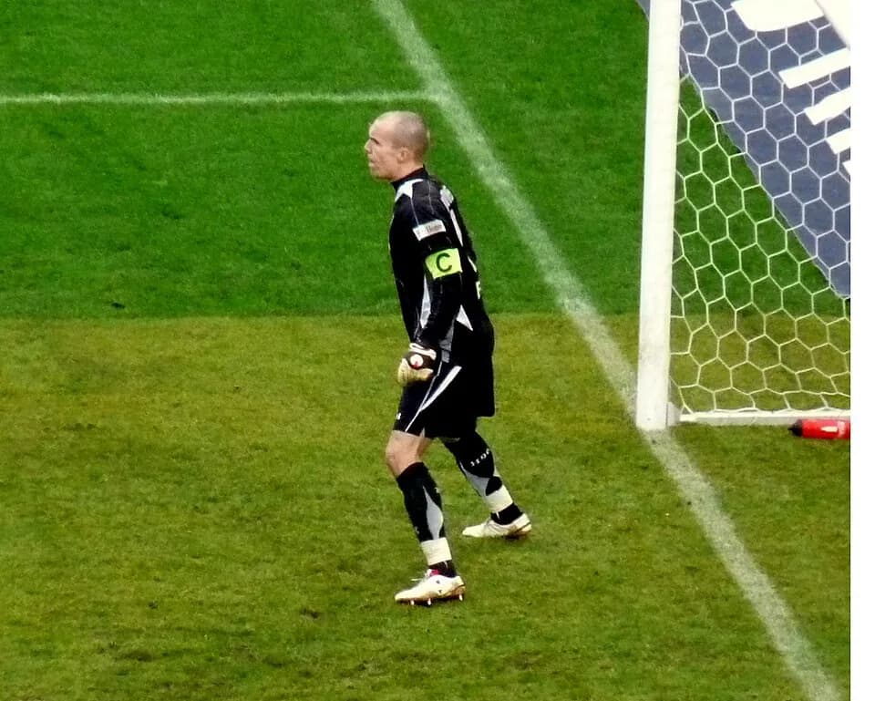 Robert Enke - Robert Enke bei einem Bundesliga-Spiel