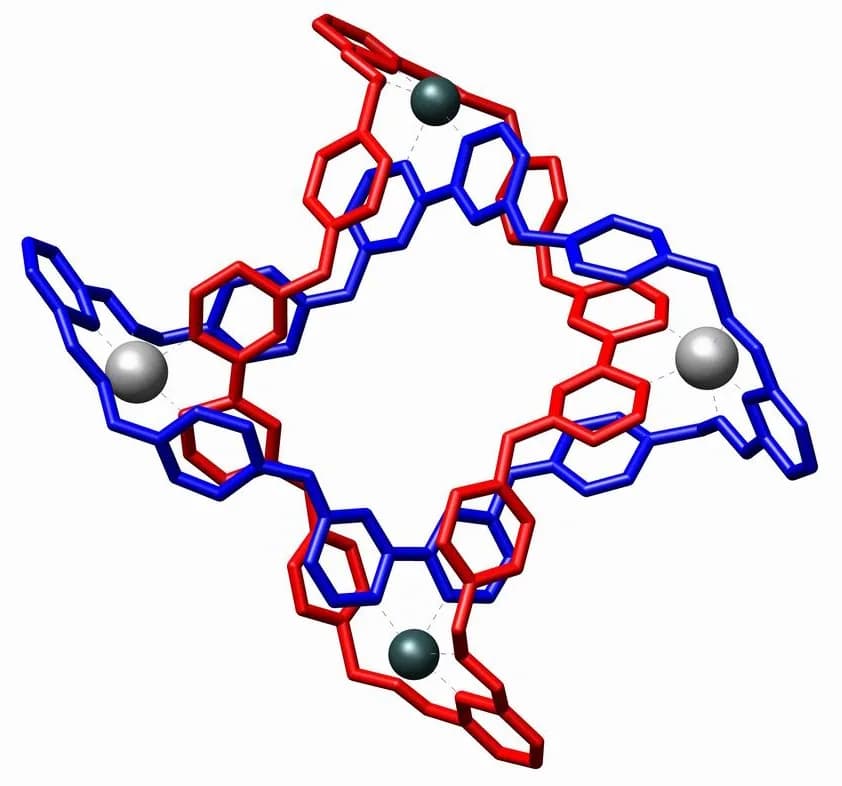 Fraser Stoddart - This is a picture generated from crystal structure data reported by Cari D. Pentecost, Kelly S. Chichak, Andrea J. Peters, Gareth W. V. Cave, Stuart J. Cantrill, and J. Fraser Stodda