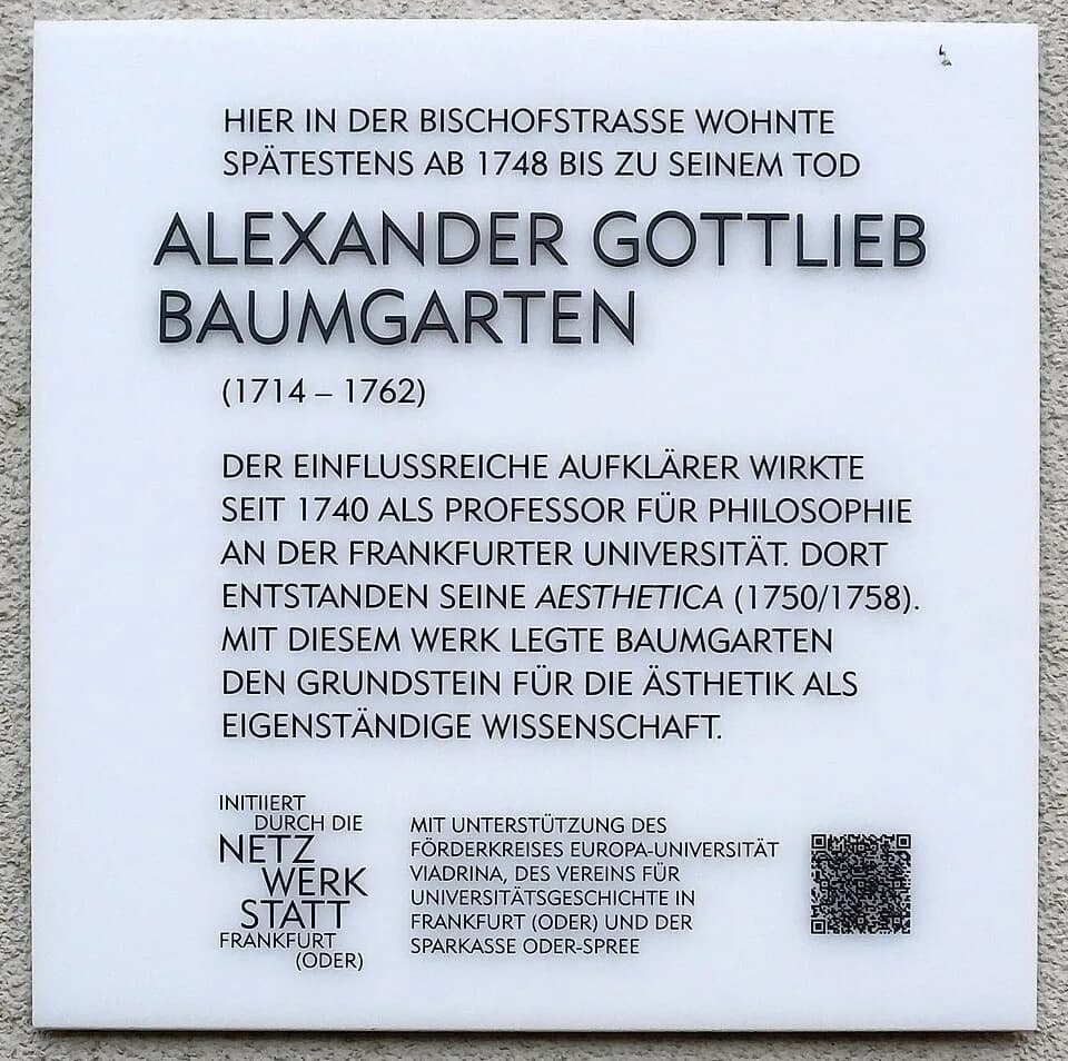 Alexander Gottlieb Baumgarten - Gedenktafel Bischofstr 3 (Frankfurt (Oder)) Alexander Gottlieb Baumgarten.jpg