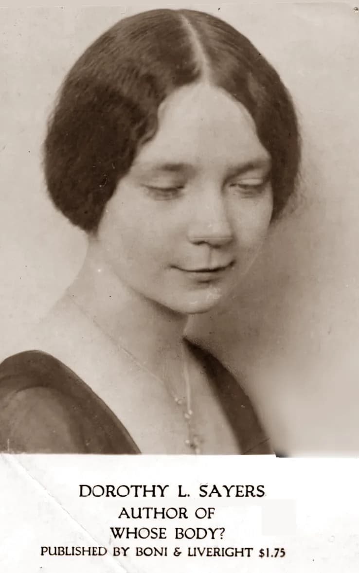 Dorothy L. Sayers - Depicted person:  Dorothy L. Sayers – English crime writer, playwright, essayist and Christian writer (1893-1957)