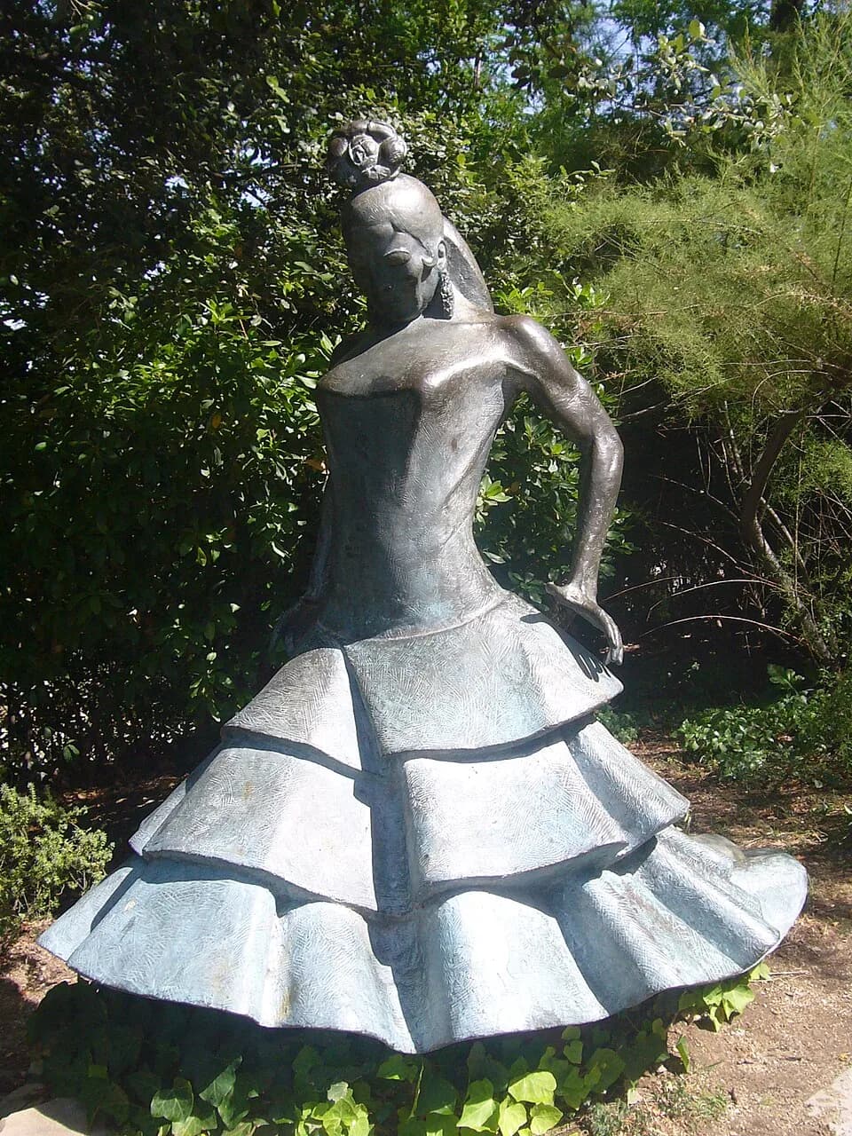 Carmen Amaya - Gardens of Joan Brossa.