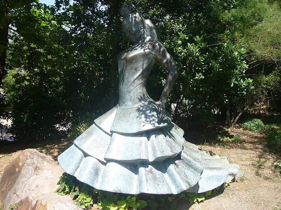 Carmen Amaya - Gardens of Joan Brossa.