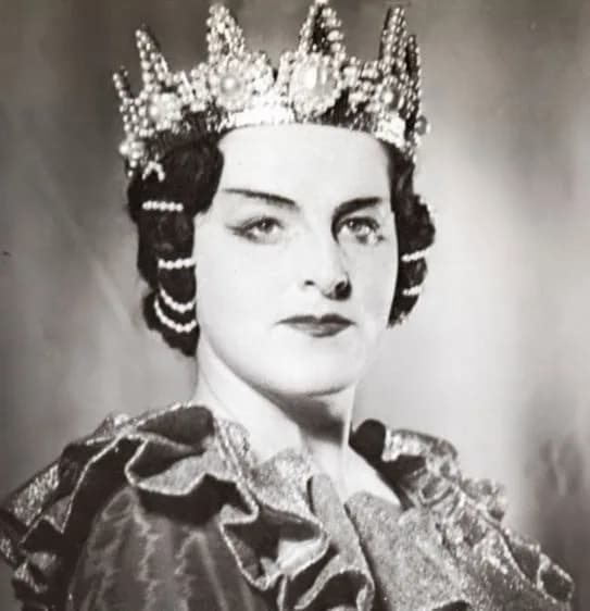Birgit Nilsson - Swedish opera singer Birgit Nilsson (1918-2005). As Lady Macbeth in the opera by Verdi 1947.